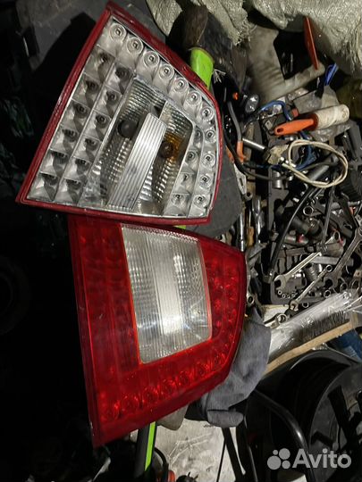 Фары задние skoda octavia a5 лед