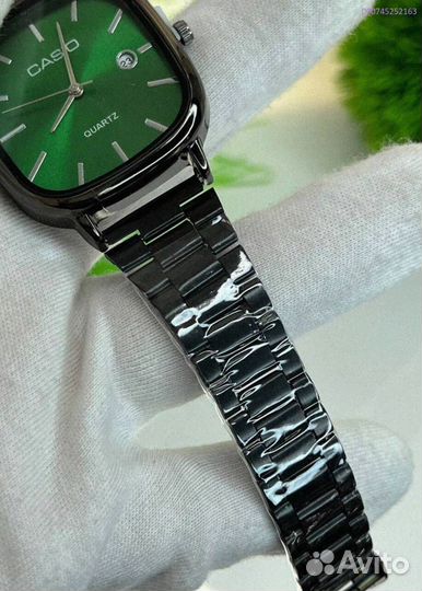 Наручные часы Casio чёрно-зелёные (Арт.72663)