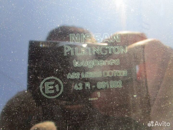 Стекло заднее левое Nissan Almera N16