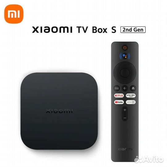 Новая тв-приставка Xiaomi TV Box S 2-го поколения