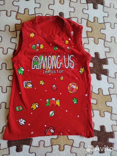 Костюм летний на мальчика 5-6 лет