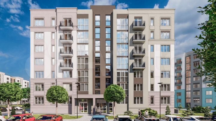 2-к. квартира, 52,3 м², 3/5 эт.