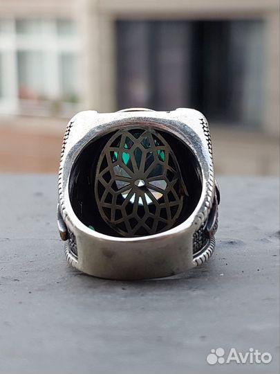 Мужской перстень серебро