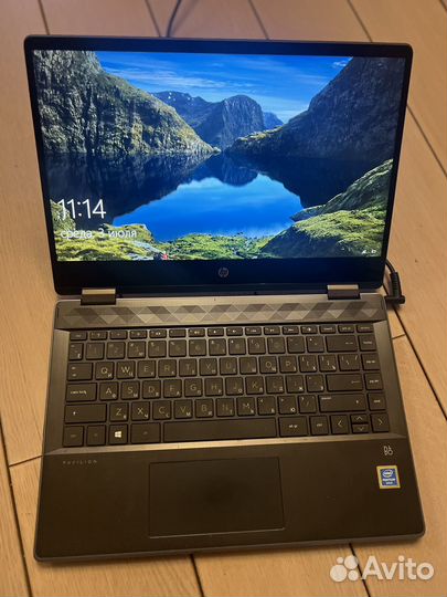 Ноутбук hp pavilion x360 convertible