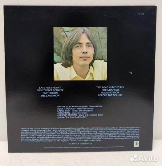 Jackson Browne - Late For The Sky LP 1974 USA NM