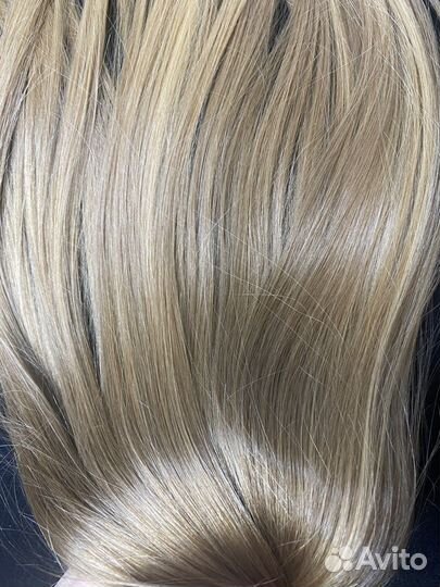 Детские волосы срез шелк паутинка 42 см 98 г