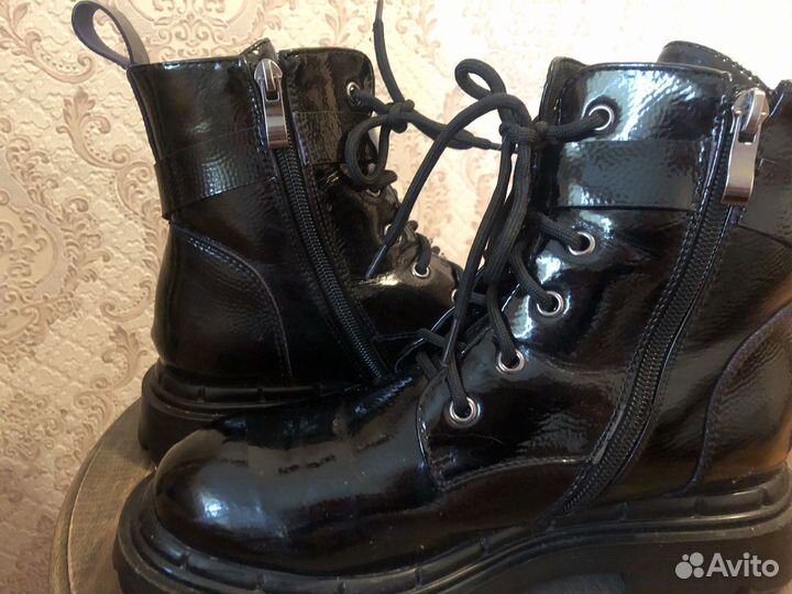 Ботинки демисезонные для девочки 38