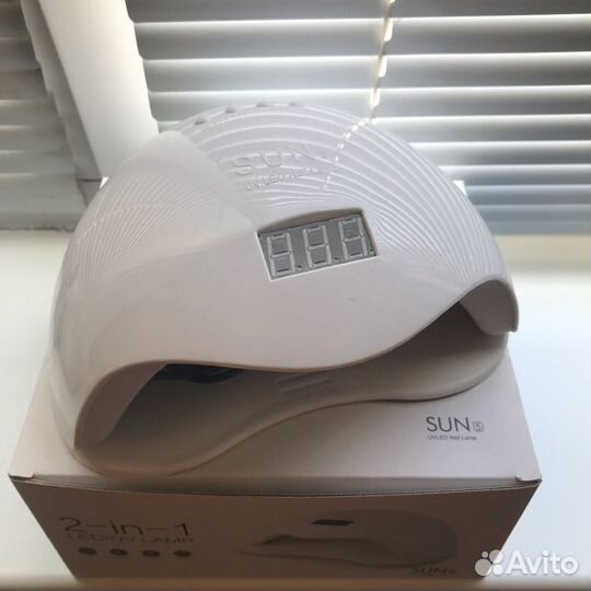 Лампа для маникюра SUN 5, новая