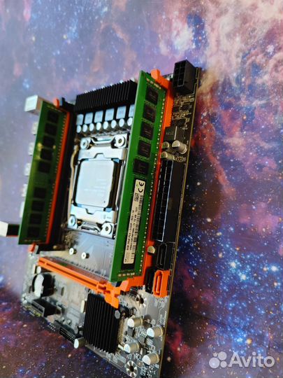 Комплект X99 2011v3 + xeon 2640V3 + 16/32 Gb + SSD