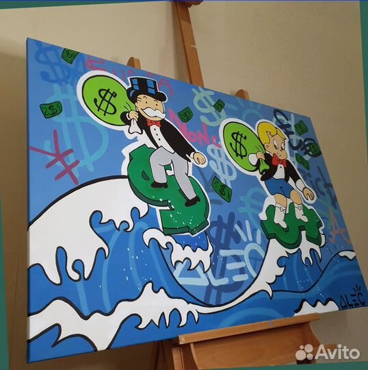 Картины современного стиля на заказ на холсте