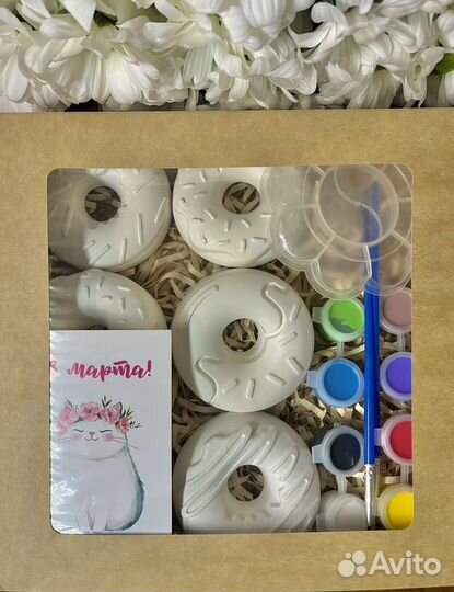 Гипсовые фигурки для раскрашивания (набор)