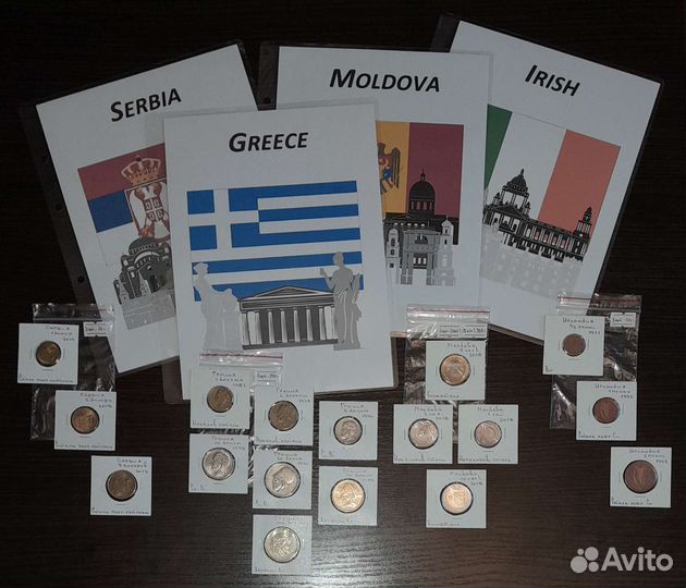 Наборы монет стран Европы - 4