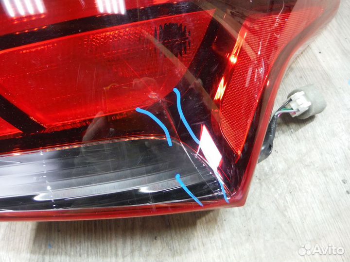 Фонарь правый №443 hyundai Solaris 2 2019