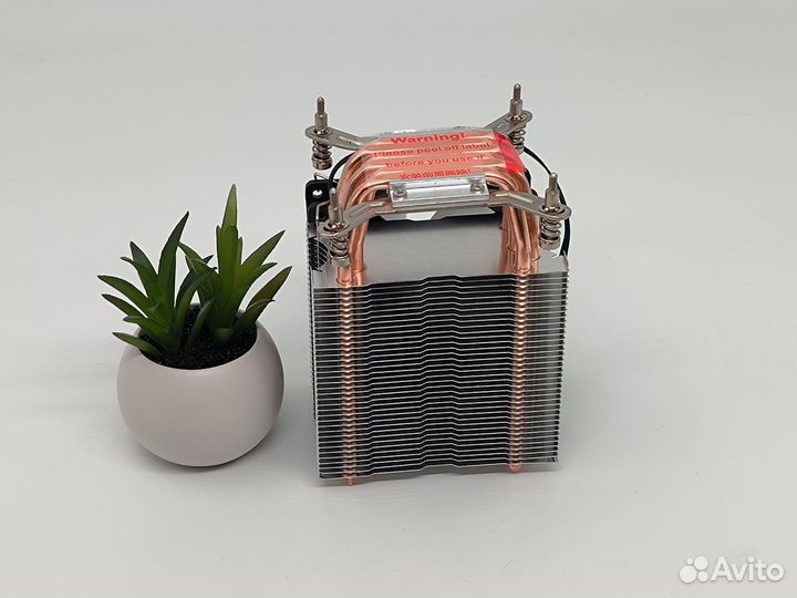 Кулер для процессора lga 2011 RGB 1 вентилятор