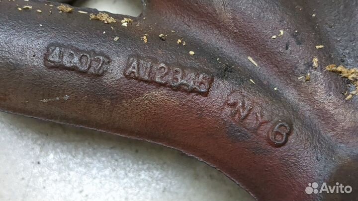 Коллектор выпускной Chevrolet Kalos, 2004