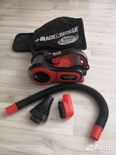 Автомобильный пылесос black decker
