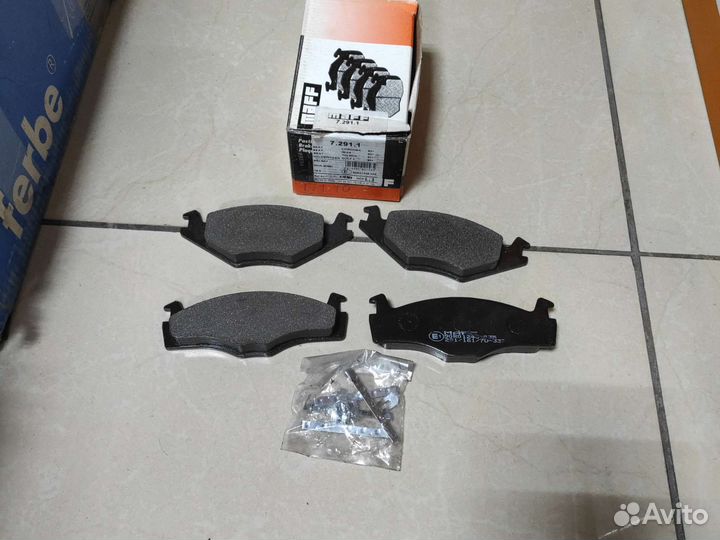 Колодки тормозные seat volkswagen