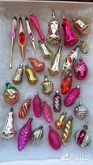 Елочные игрушки СССР