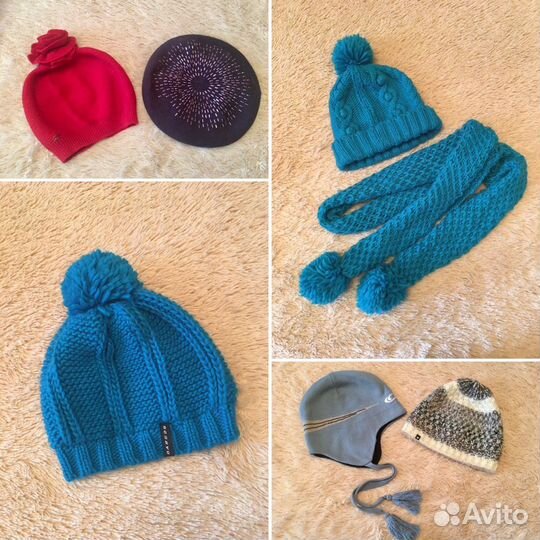 Шапки женские разные