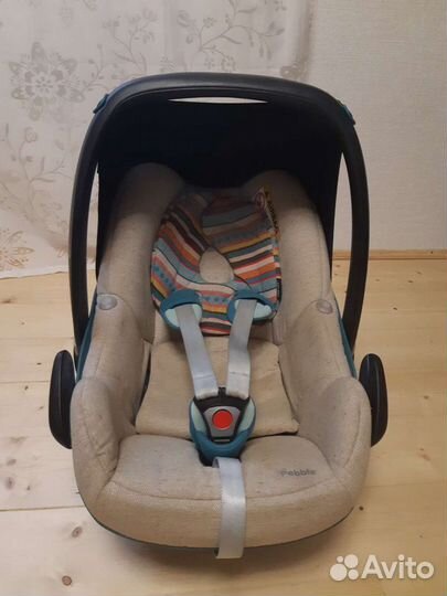 Автокресло Maxi Cosi Pebble Folkloric Blue 0+