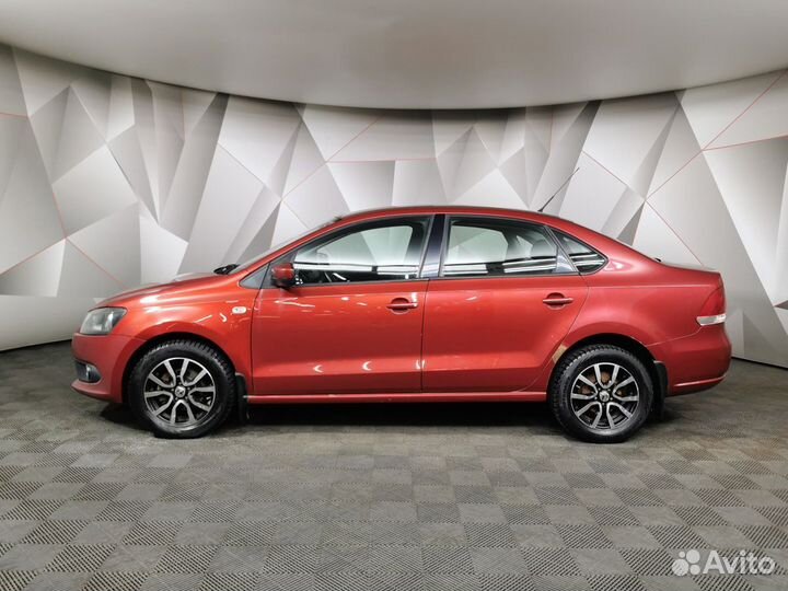 Volkswagen Polo 1.6 AT, 2012, 256 253 км