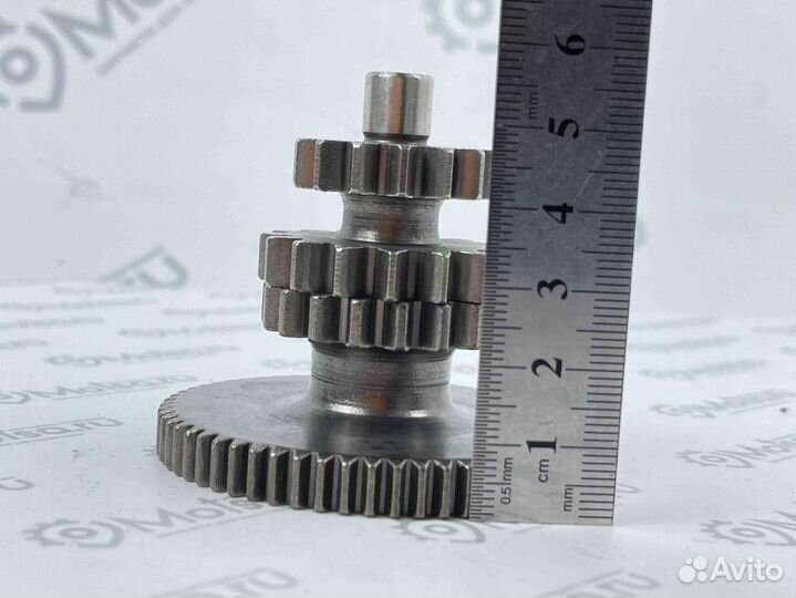 Вал промежуточный привода электростартера (двойной