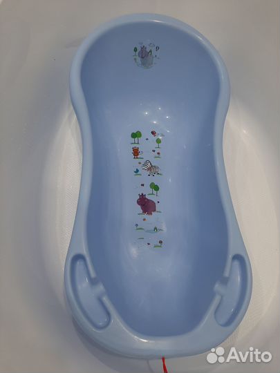 Детская ванночка с матрасиком