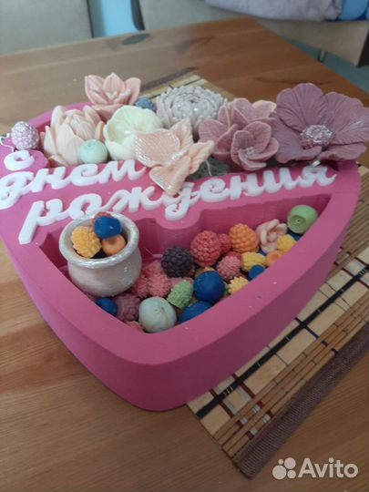 Цветы из шоколада