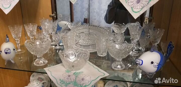 Хрустальная посуда СССР