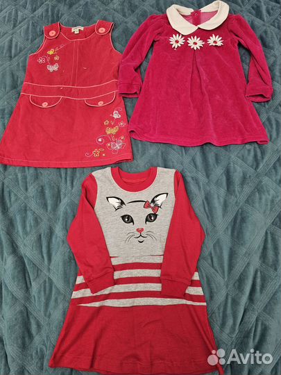 Пакет вещей на девочку р.98