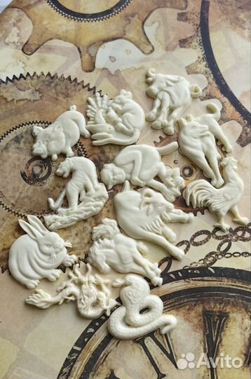 Гороскоп знаки зодиак отливки пластиковые