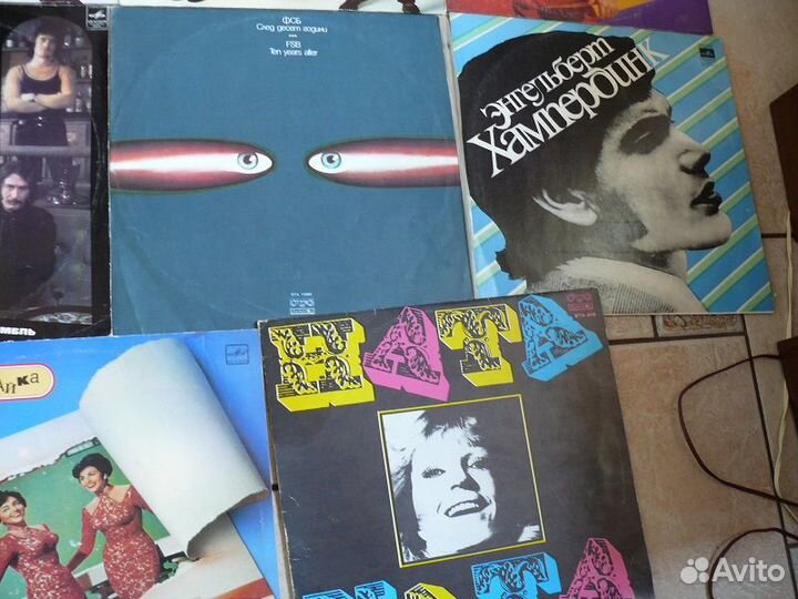 Виниловые пластинки зарубежных исполнителей