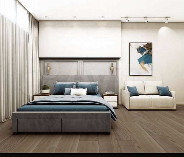 1-к. апартаменты, 32,9 м², 1/7 эт.