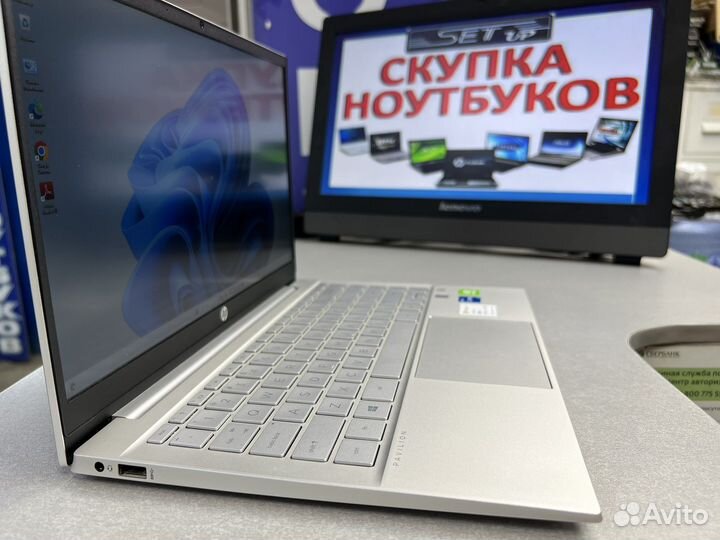 Ноутбук HP 14 i5 1135G7/8/512/mx450 2/FHD IPS