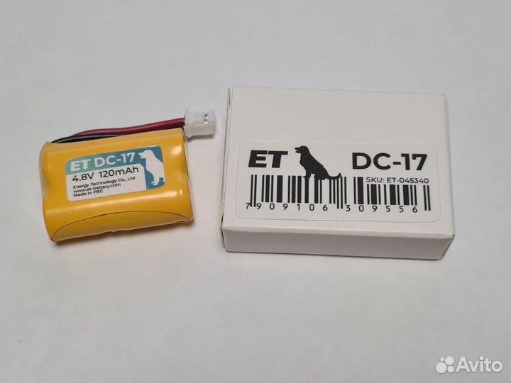 Аккумулятор ET DC-17 PK1