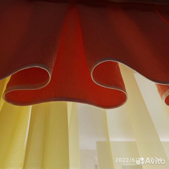 Шторы с ламбрекеном бу