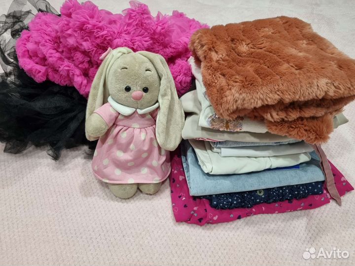 Детские вещи пакетом для девочки 116 128