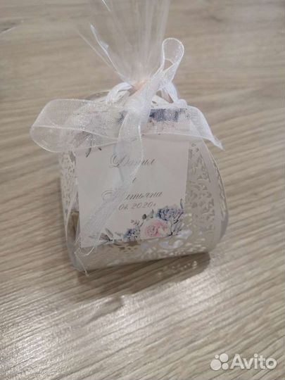 Свадебные бомбоньерки