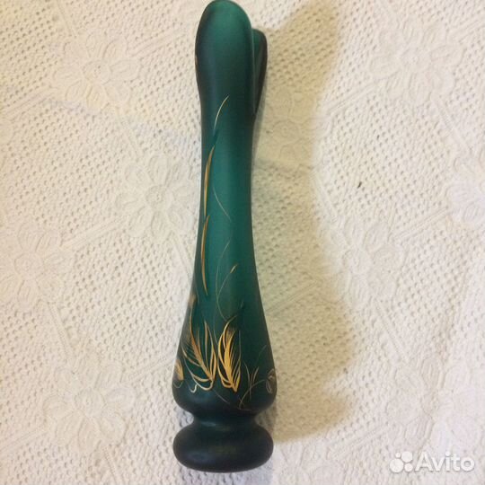 Ваза хрусталь СССР Гусь-Хрустальный авторская