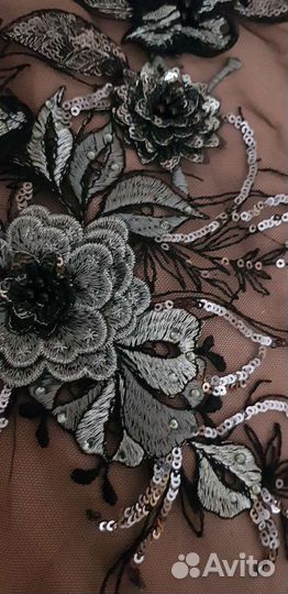 Аппликация на одежду кружево