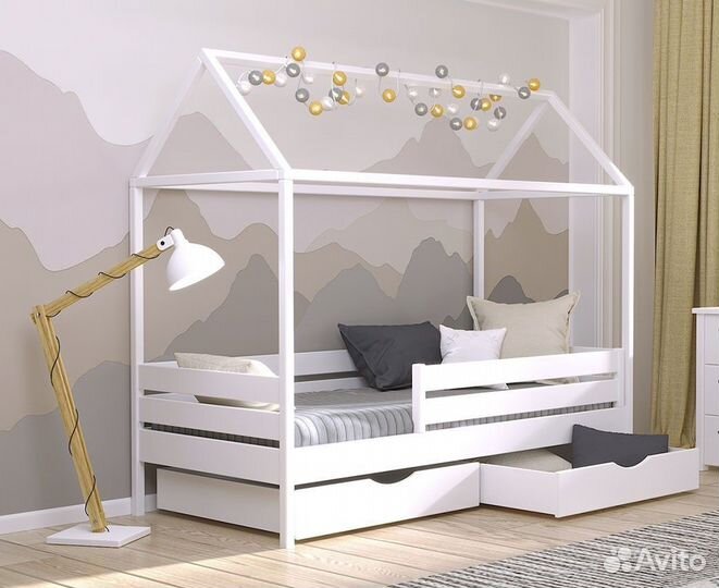 Детская кровать домик