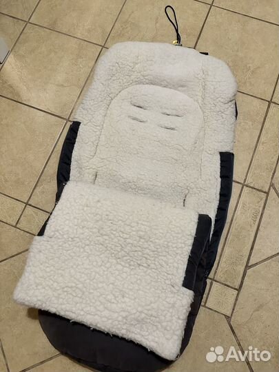 Меховой конверт овчина