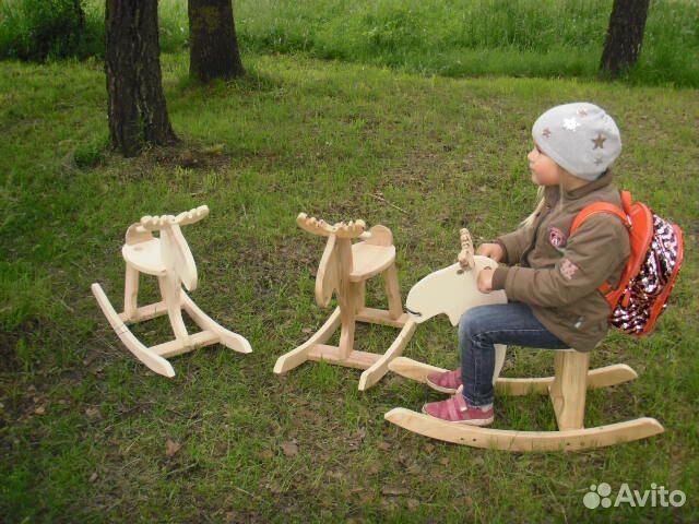 Детские игрушки качалки