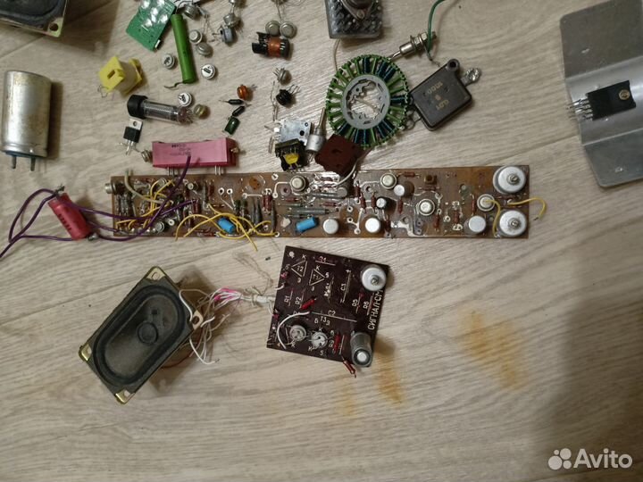 Радио детали и платы СССР и другое