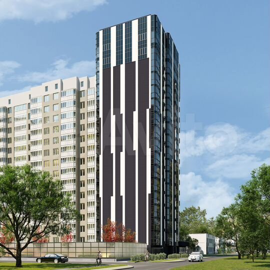 1-к. квартира, 48 м², 3/17 эт.