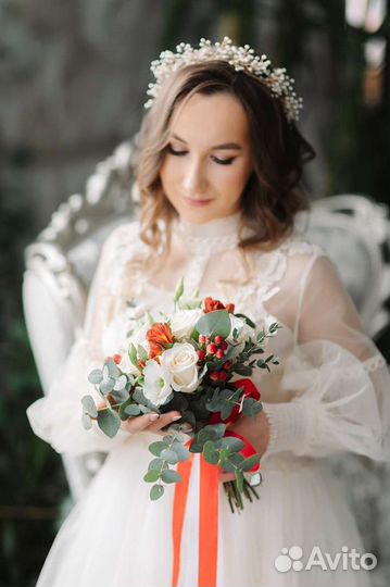 Диадема. Украшение с жемчугом