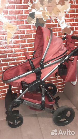 Коляска luxmom 3 в 1