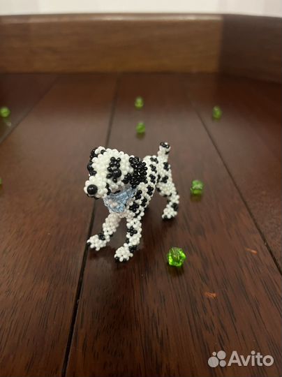 Долматинец из бисера