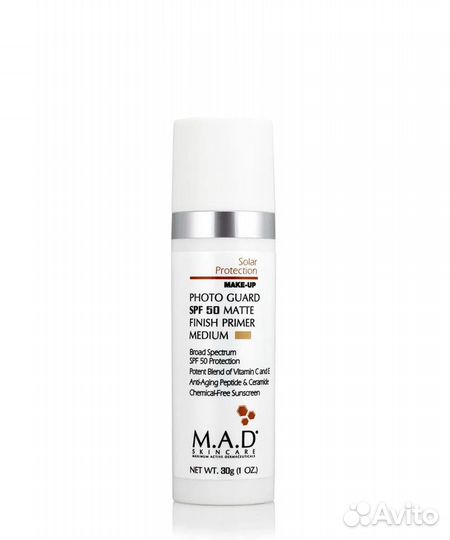 Матирующий крем-праймер с защитой SPF 50 MAD мэд