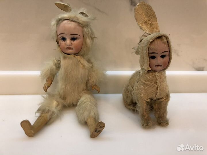 Редкие антикварные зайцы